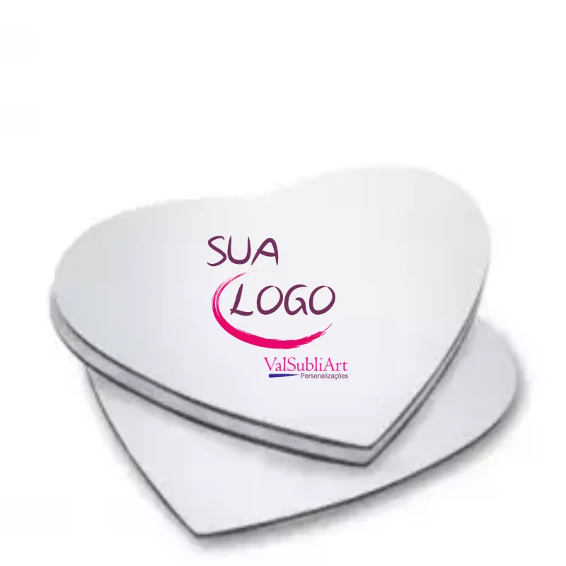 Mouse Pads Personalizado Coração